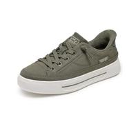 Skechers Chaussures à enfiler sans les mains pour femme, social, vert olive, 8
