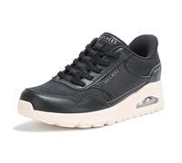 Skechers Chaussures à Enfiler UNO BANKSIA pour Femme, Duraleather Noir, 40 EU