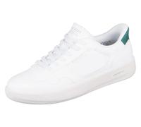 Skechers Chaussures Arch Fit Court Break Confortables pour Hommes, blanc/vert, 40 EU