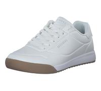Skechers Chaussures basses à lacets pour homme en blanc, Blanc., 44 EU