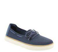 Skechers Chaussures Bateau Coastal-Drive pour Femme, Bleu Marine, 37 EU