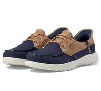 Skechers Chaussures bateau On-The-Go Flex-Palmilla pour femme, bleu marine, 38 EU