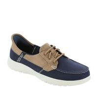 Skechers Chaussures bateau On-The-Go Flex-Palmilla pour femme, bleu marine, 41 EU