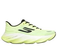 Skechers Chaussures de Course Aero Burst Performance pour Homme - Max Cushioning Low Top Mesh Athletic Sneaker, Bordure Textile Jaune, 43 EU
