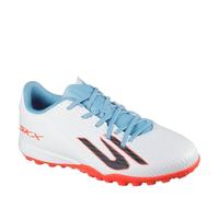 Skechers Chaussures de football pour enfant SKX.1 Astro Turf, blanc/bleu, 38 EU