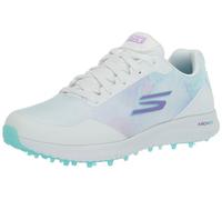 Skechers Chaussures de Golf GO Golf Max 2 Fairway 3 pour Femme, Blanc Multi Splash imperméable, 37 EU