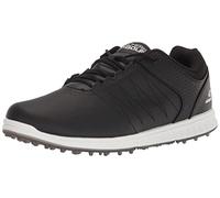 Skechers Chaussures de Golf Pivot sans Crampons pour Homme, Noir, Pointure 41 Large, Noir, 8.5 Wide