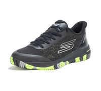 Skechers Chaussures de Pickleball Viper Court Pro pour Femme, Noir, 5.5