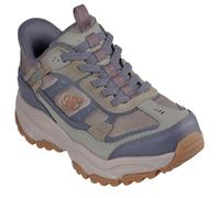 Skechers Chaussures de randonnée Vigor at – olive suède/synthétique, bordures grises – 43 EU