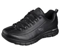 Skechers Chaussures de Service Alimentaire Nampa-wyola pour Femme, Noir, 39.5 EU