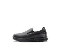 Skechers Chaussures de Service NampaFood pour Fille, Polyuréthane synthétique Noir, 36.5 EU