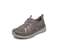 Skechers - Chaussures de sport à cordon élastique très confortables 039630 synthétique, Taupe Dktp, 40 EU