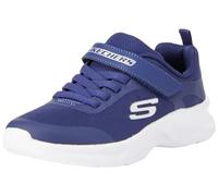 Skechers Chaussures décontractées dynamiques Unisexes pour Enfants, Bordure en Maille Bleu Marine, 36 EU