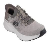 Skechers Edgeride Raygo Baskets à enfiler mains libres pour homme, taupe, 43 EU