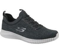 Skechers Homme Elite Flex-Hartnell Baskets, Black/Grey, 42.5 EU