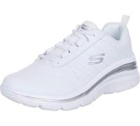 Skechers Chaussures Femme Fashion Fit Effortless,Memory Foam Wsl (Blanc / Argent