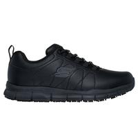 Skechers Femme Nampa Beja Chaussure de Service médical, Black Synthetic, 39.5 EU