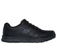 Skechers Chaussures de Service médical Nampa Osil pour Homme, Noir, 41 EU, Noir, 42.5 EU