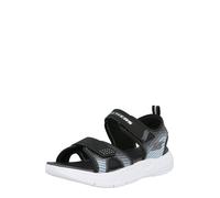 SKECHERS Chaussures ouvertes 'MICROSPEC-SPLASH' gris / noir / argent, Taille 30
