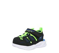 SKECHERS Chaussures ouvertes 'SOLA GLOW-HYPER-COAST' bleu / vert fluo / noir, Taille 26