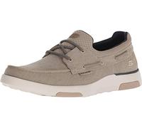 Skechers Chaussures Oxford Bellinger-Garmo pour Homme, Taupe, 45 EU