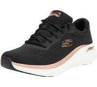 Skechers - Chaussures pour femmes "2.0 The Distance", Incandescence FS11065 (36 EU) (Noir/Or rose)