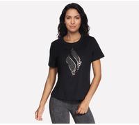 Skechers Cheetah Diamond t-shirt en Noir, Pointure XS