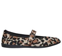 Skechers Cleo Walk - Runway Hit Chaussures Moyen Width en Guépard, Pointure 37.5, Vegan, Lavable en machine