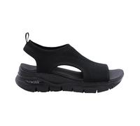 Skechers - Compensées Lagoon - Femme - Chaussures - Noir - Taille: 41 EU