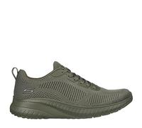Skechers Confortable Baskets Femme Bobs Squad Chaos Face Off Kaki Talla Numeric_42