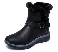 Skechers Bottine femme Easy Going Dreamers Move – Confortable Slip-ins Noir Taille 39