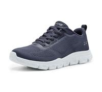 Skechers Confortable Y Ligera Zapatilla Femme Bobs Lite Tejido Bleu Talla Numeric_37