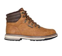 Skechers Bottines et boots Corado Memphis Homme – Maille synthétique Marron – 46 EU