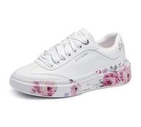Skechers Baskets Cordova Classic-Painted Flora pour Femme, Blanc, 39.5 EU