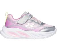 Skechers S-Lights: Cosmic Glow Chaussures Moyen Width en Argent, Pointure 25
