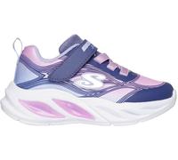 Skechers S-Lights: Cosmic Glow Chaussures Moyen Width en Bleu Marine, Pointure 24