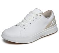 Skechers Chaussures de golf GO Drive 6, imperméables, coupe décontractée, Homme Blanc/Naturel 45 EU