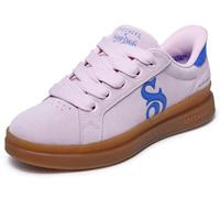 Skechers Baskets femme Courtside Cali Girlz – Suède rose / Duraleather bleu – 40 EU