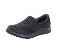 Skechers Cozard Baskets Enfiler Femme Noir (Black Mesh/nubuck Water Stain Repellent Blk) 38 EU
