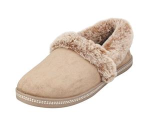 Skechers Cozy Campfire Femme Chaussures Pantoufle Beige - 36
