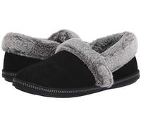Skechers Femme Cozy Campfire Team Toasty Slippers, Black, 38 EU