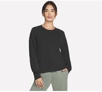 Skechers Cozy Luxe Crewneck en Noir, Pointure Grand