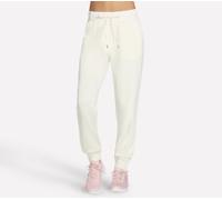 Skechers Cozy Luxe Jogger en Blanc Cassé, Pointure Moyen