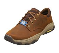 Skechers Craster Fenzo Homme Chaussures Décontracté Marron Foncé - 45