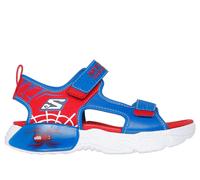 Skechers Creature-Splash - Bugtacular Chaussures Moyen Width en Bleu/Rouge, Pointure 32, Lavable en machine