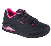 Skechers Cuir synthétique pour Femme, Noir, 37 EU, Noir, 37 EU