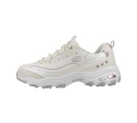 Skechers – Baskets D'Lites pour femme – Garniture lavande, cuir dura blanc – 37 EU