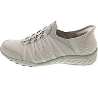 Skechers Damen Breathe Easy-Roll with Me Sneakers, Taupe Ripstop/Knit, 37 EU