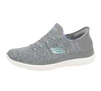 Skechers Damen Summits Dazzling Haze Sneaker, Grey Mint, 39 EU