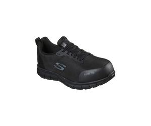 Skechers Damen Work SURE TRACK Jixie Alloy Toe Chaussures De Travail Noir